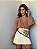 Short Saia Alfaiataria Helena Amarelo Claro - Imagem 5