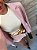 Short Saia Alfaiataria Helena Rosa Claro - Imagem 6