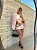 Short Saia Alfaiataria Helena Rosa Claro - Imagem 7
