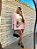 Short Saia Alfaiataria Helena Rosa Claro - Imagem 3