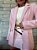 Maxi Blazer Alfaiataria Helena Rosa Claro - Imagem 6