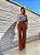 Calça Alfaiataria Wide Leg Bia Caramelo - Imagem 2