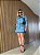 Saia Jeans Curta Ivete Babado - Imagem 9