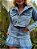 Saia Jeans Curta Ivete Babado - Imagem 5
