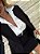 Maxi Blazer Alfaiataria Isabela Preto - Imagem 7