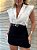 Short Saia Alfaiataria Helena Preto - Imagem 2