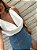 Blusa Decote Degagê Rafaela Branca - Imagem 5