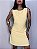 Vestido Curto Renata Amarelo Claro - Imagem 2