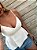 Blusa Cropped Alcinha Valéria Branca - Imagem 1