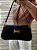 Bolsa Couro (Courino) Preta - Imagem 1