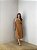 Vestido Midi Alfaiataria Teresa Camel - Imagem 1