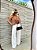 Calça Pantalona Isabela Off White - Imagem 8