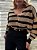 Cardigan Tricot Com Lurex Listrado Animale - Imagem 5