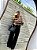 Cardigan Tricot Com Lurex Listrado Animale - Imagem 7