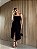 Vestido Midi Alfaiataria Teresa Preto - Imagem 1