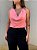 Blusa Decote Degagê Rafaela Rosa Pêssego - Imagem 1
