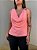 Blusa Decote Degagê Rafaela Rosa Pêssego - Imagem 3