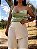 Blusa Cetim Decote Degagê Jane Verde Claro - Imagem 1