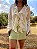 Camisa Babados Chloe Bege Creme - Imagem 3