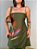 Vestido Curto Estampado Maxi Estrelícia Verde Farm - Imagem 4