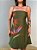 Vestido Curto Estampado Maxi Estrelícia Verde Farm - Imagem 6
