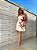 Vestido Curto Estampado Maxi Estrelícia Creme Farm - Imagem 3