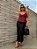 Blusa Cropped Alcinha Valéria Marrom - Imagem 6