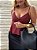 Blusa Cropped Alcinha Valéria Marrom - Imagem 8