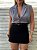 Short Saia Alfaiataria Dora Preto - Imagem 9
