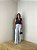 Calça Pantalona Isabela Cinza - Imagem 1