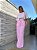 Calça Pantalona Isabela Rosa Claro - Imagem 1