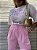 Calça Pantalona Isabela Rosa Claro - Imagem 8