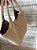 Bolsa Couro (Courino) Bege Claro - Imagem 4