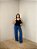 Blusa Cropped Alcinha Valéria Preta - Imagem 3