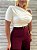 Blusa Nula Manga Off White - Imagem 9