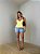 Blusa Cropped Alcinha Valéria Amarela - Imagem 2