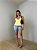 Blusa Cropped Alcinha Valéria Amarela - Imagem 4