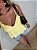 Blusa Cropped Alcinha Valéria Amarela - Imagem 5