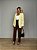 Maxi Blazer Alfaiataria Valéria Amarelo - Imagem 6