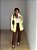 Maxi Blazer Alfaiataria Valéria Amarelo - Imagem 2