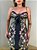 Vestido Curto Lenço Estampado Floral Talita Farm - Imagem 4
