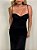 Vestido Franzido Tule Preto Farm - Imagem 2