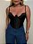 Corselet Acetinado Jane Preto - Imagem 8