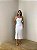 Slip Dress Midi Jane Branco - Imagem 1