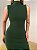 Vestido Midi Canelado Luana Verde - Imagem 2