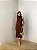 Vestido Midi Canelado Luana Marrom - Imagem 3