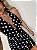 Vestido Curto Poá Virgínia Preto Com Branco - Imagem 4