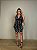 Vestido Curto Poá Virgínia Preto Com Branco - Imagem 9