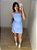 Vestido Curto Alcinha Karina Azul Claro - Imagem 3