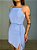 Vestido Curto Alcinha Karina Azul Claro - Imagem 2